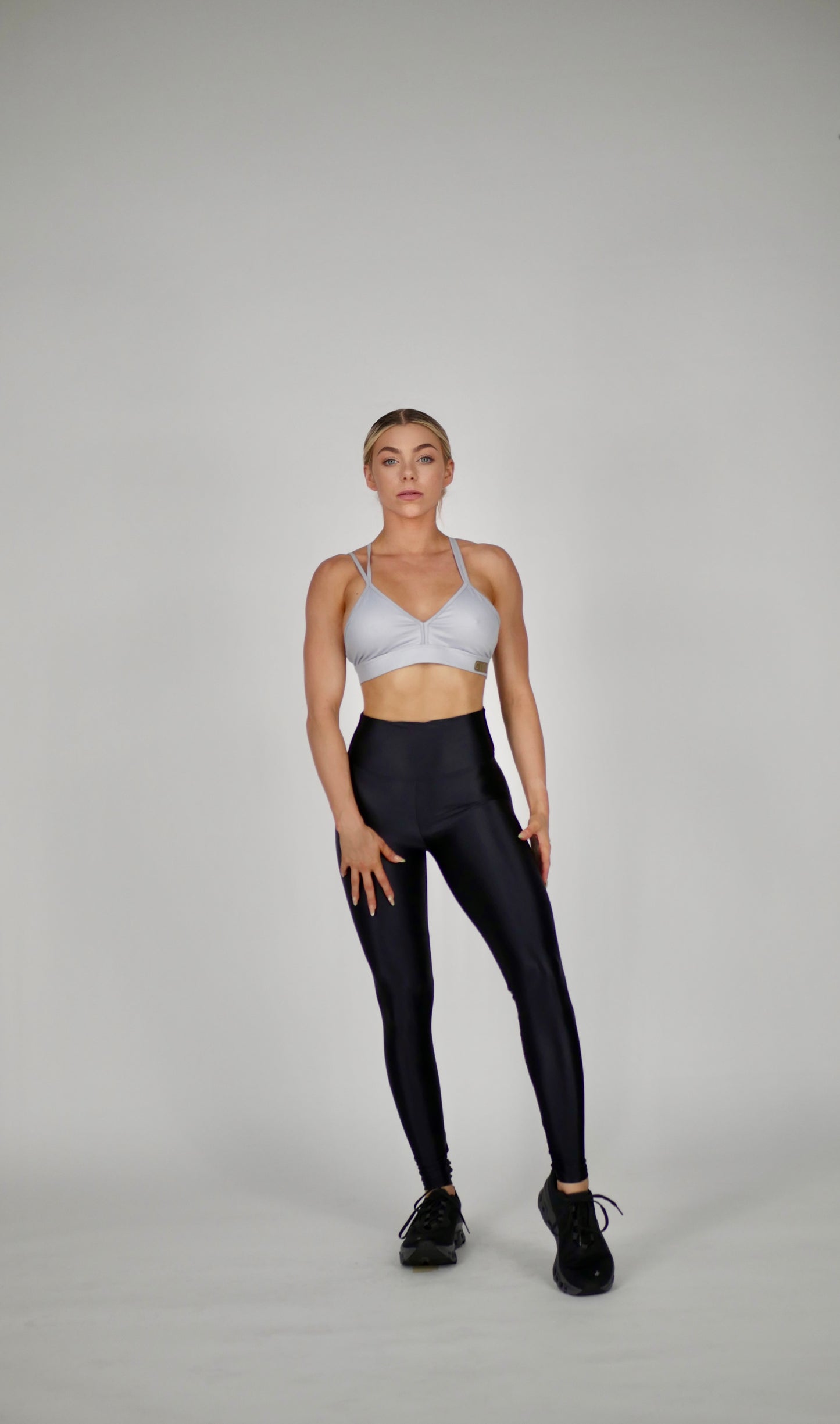 Leggings Metallic Black
